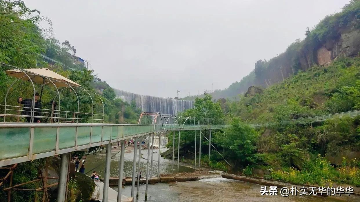 岳池低坑大瀑布冬天能去吗,岳池低坑大瀑布上面是什么