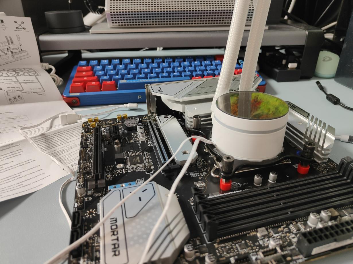 水冷电脑主机装机教程,高端水冷主机的装机过程