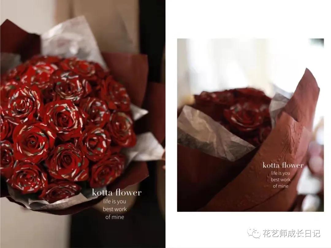100朵玫瑰样式,圣诞限定玫瑰花