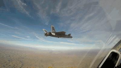 美国f35战斗机打击视频,美国f35拦截图