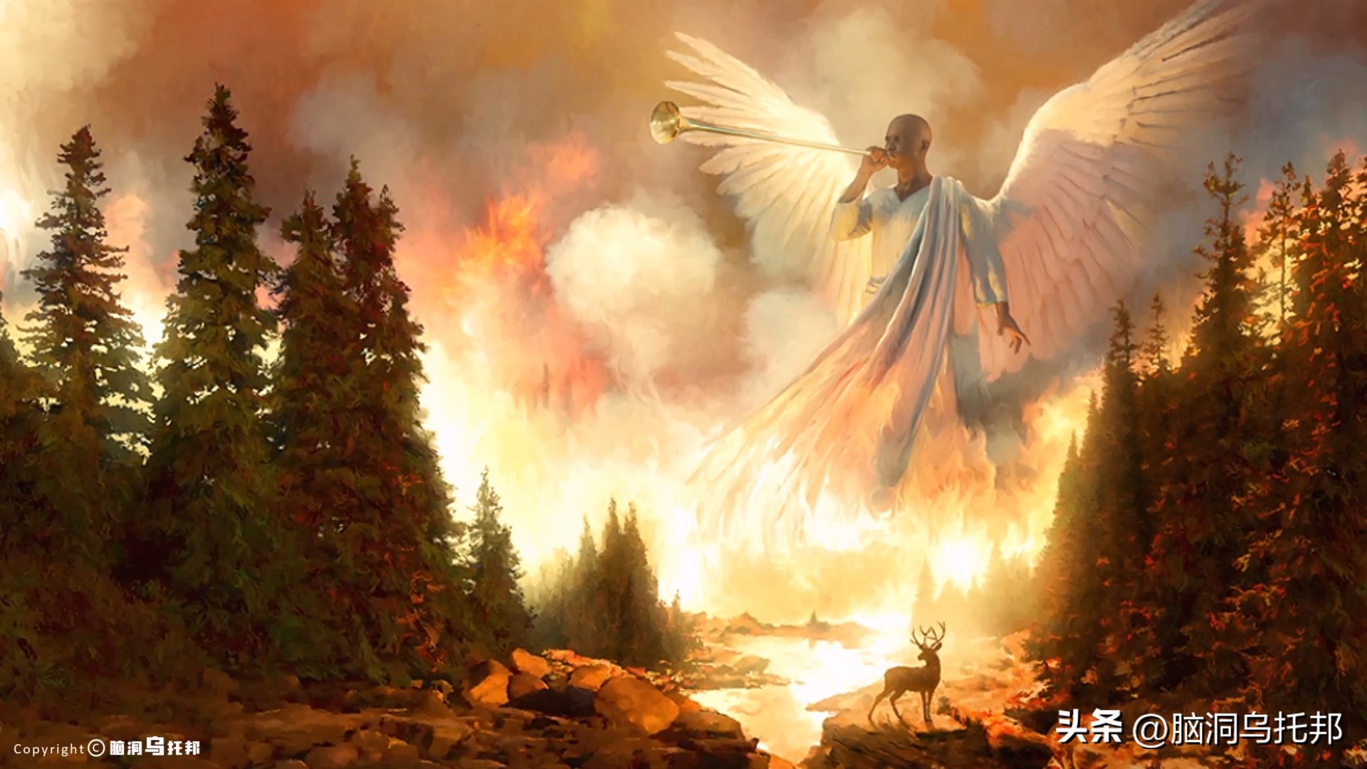 天使为何如此狰狞?末日审判的真相!上帝才是毁天灭地的终极boss？