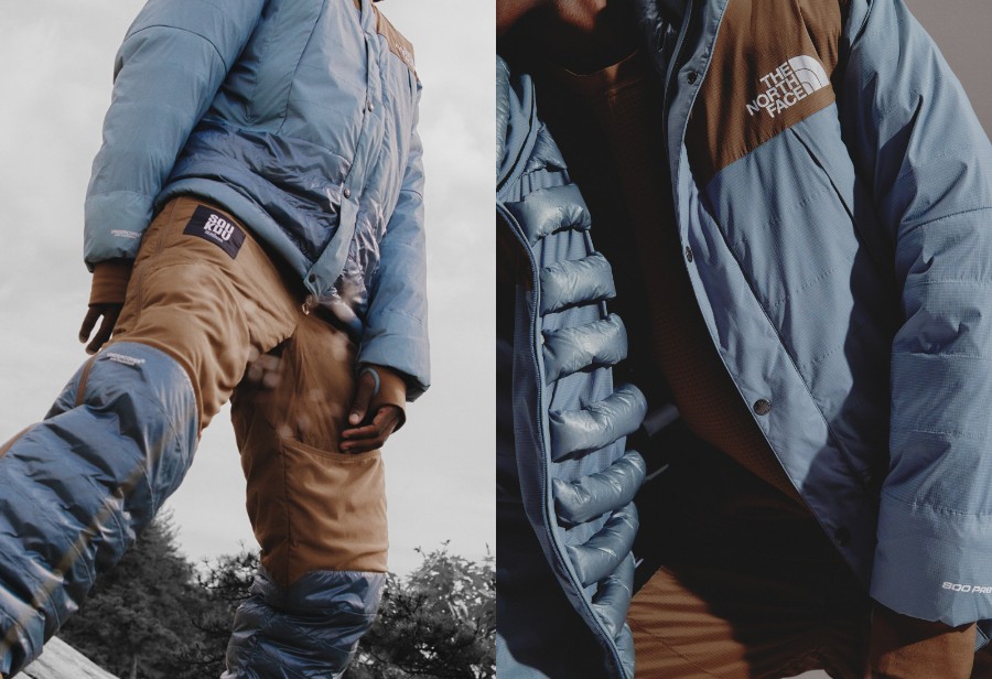 北面tnf联名北卡蓝,新品北面tnf