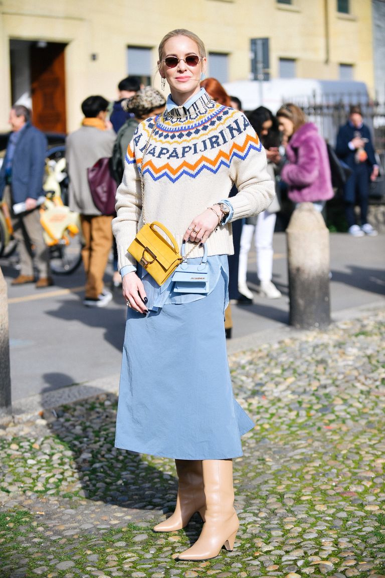 曲线风格服装搭配冬装,冬款直线型穿搭