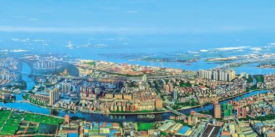 东莞沙田镇综合实力显著增强,在全国“百强镇”排名升至第53位