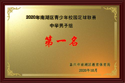 赓续风尚踔厉奋发——嘉兴一中实验学校荣膺“全国校园足球特色学校”