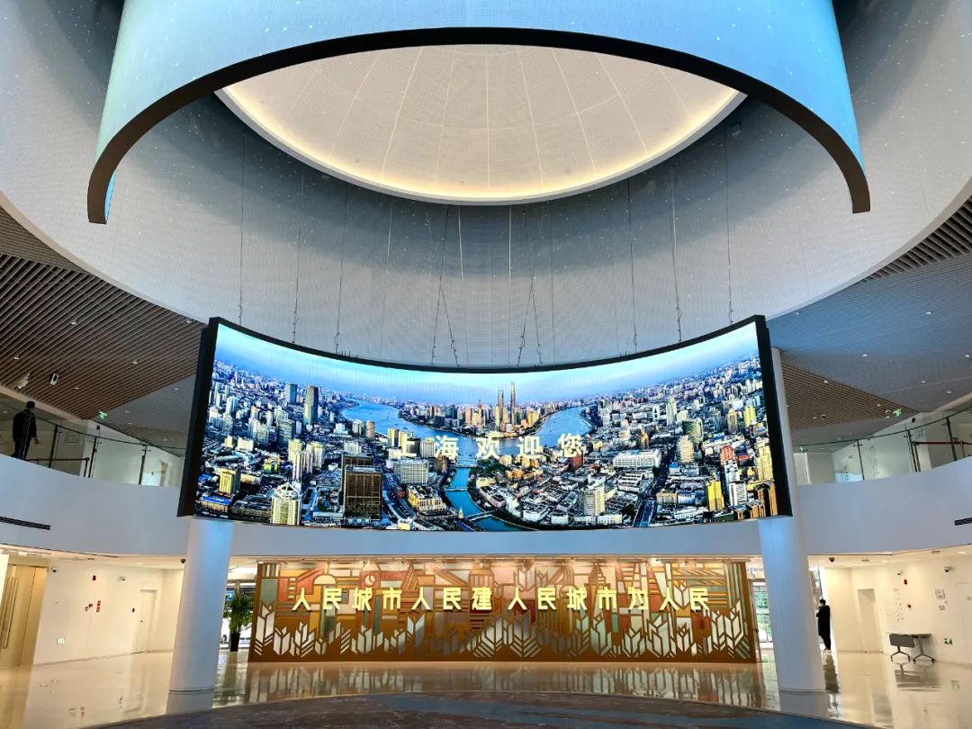 沉浸式城市沙盘视频,上海城市规划展示馆特色