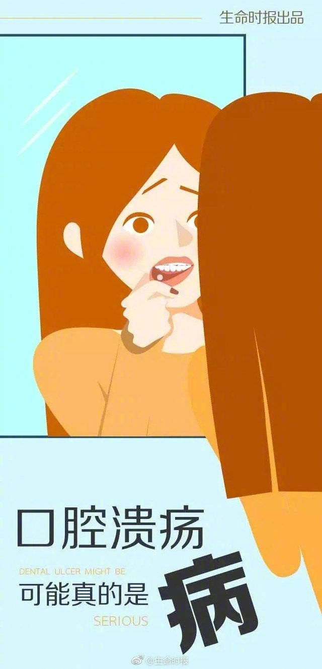 危险的口腔溃疡长什么样,在牙龈上长口腔溃疡长什么样