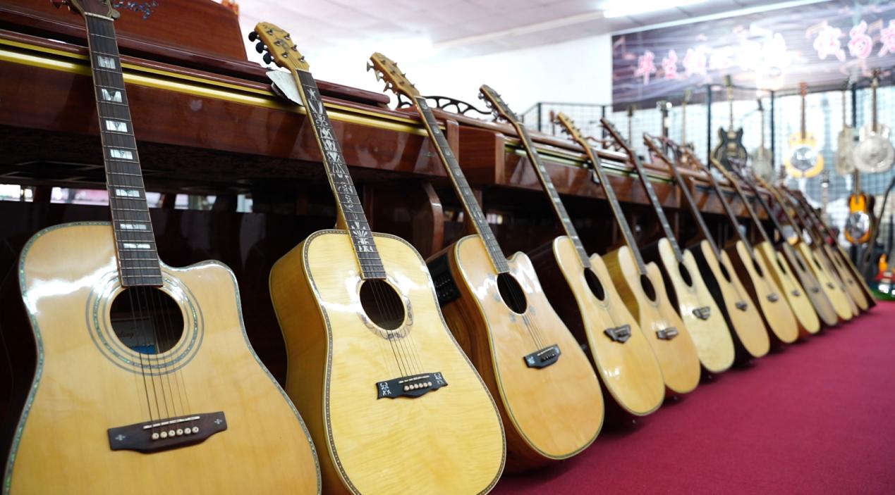 潍有尚品发布会,鄌郚镇吉他