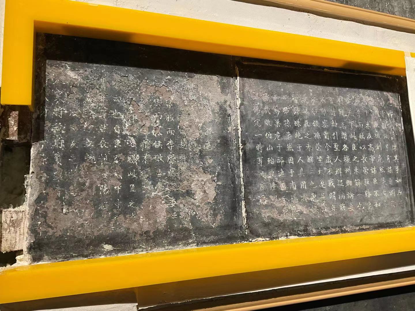 成都武侯祠博物馆三义庙碑,成都武侯祠三绝碑照片