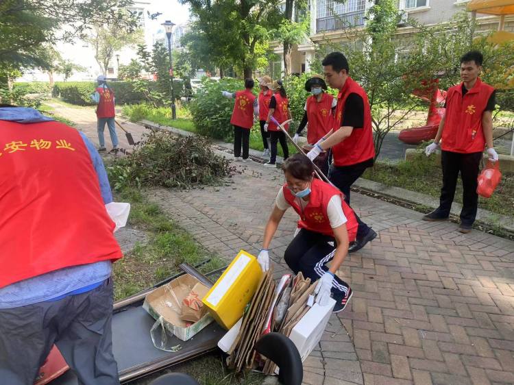 美德健康生活|淄博高新区四宝山街道时代社区：环境卫生大整治志愿服务当先锋