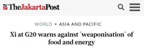 外媒高度关注习*平近**出席G20峰会:中国声音振奋世界