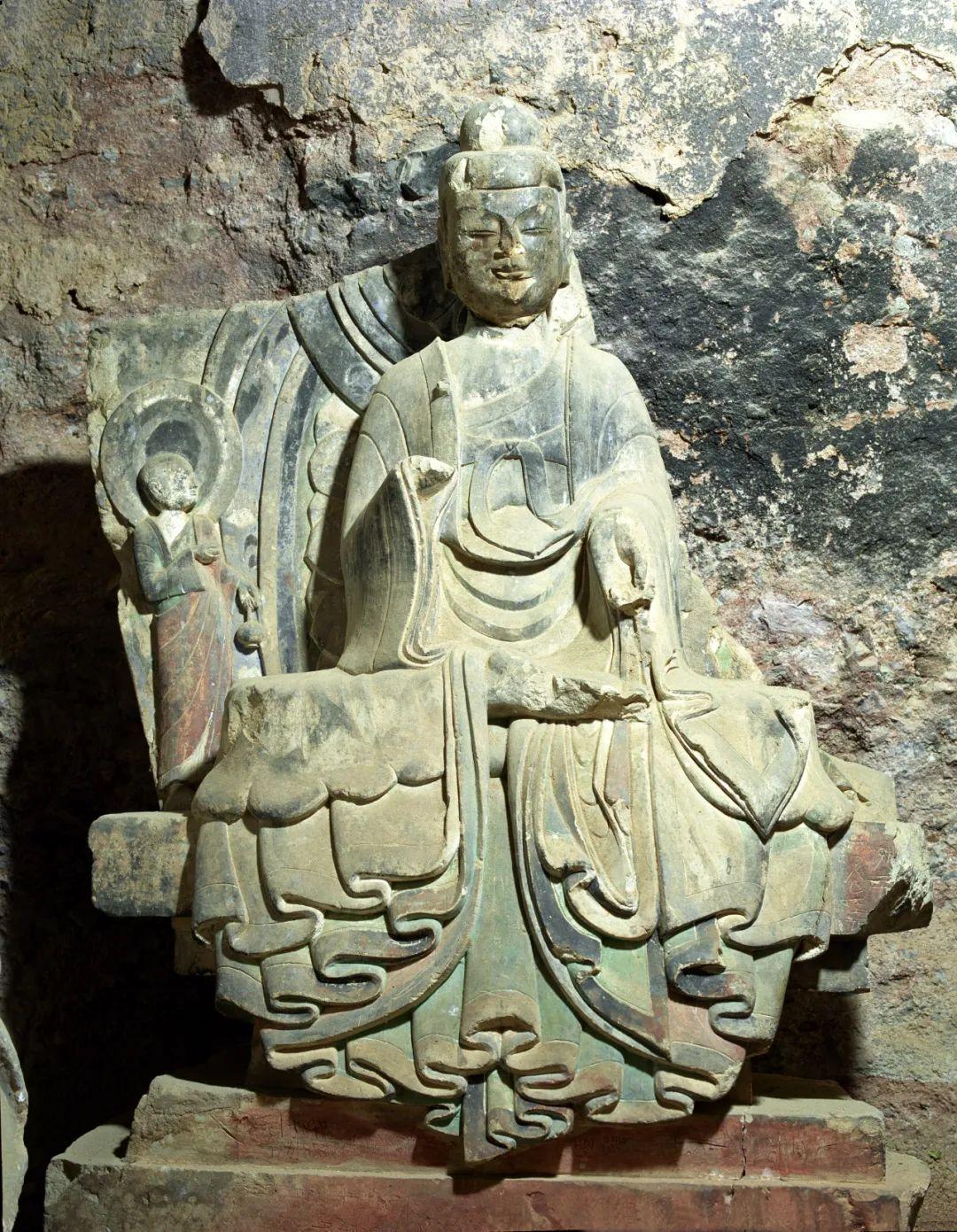 丝路石窟全景图,丝路明珠麦积山石窟