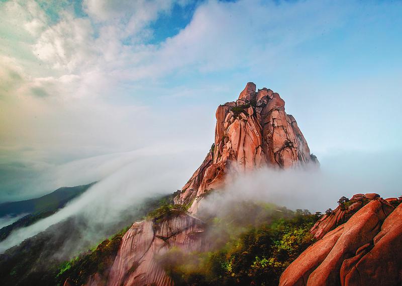 天柱山：千年山水迎高铁诗意皖山舞春华