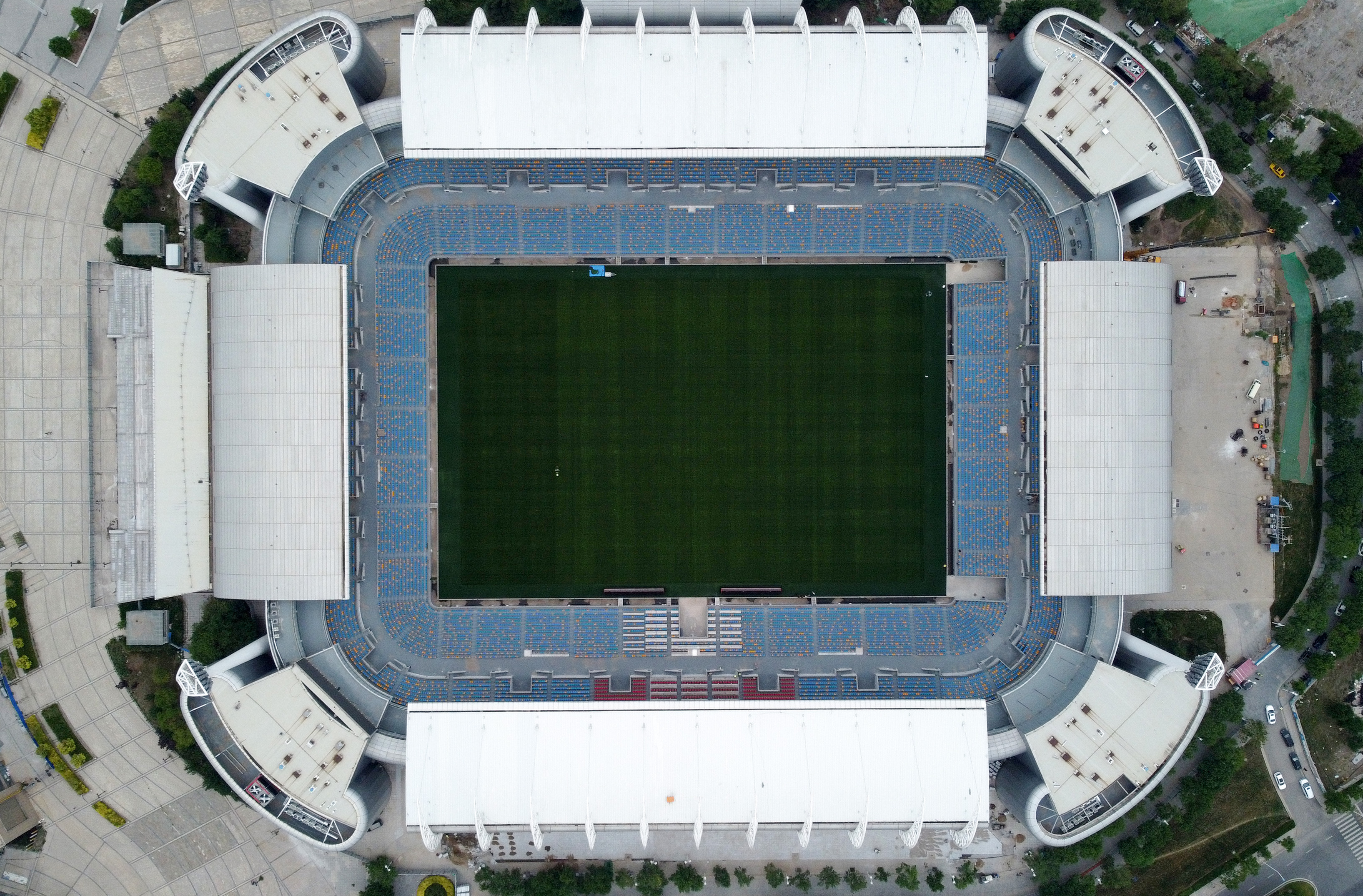 天津泰达团泊足球场,天津泰达足球场翻新效果图