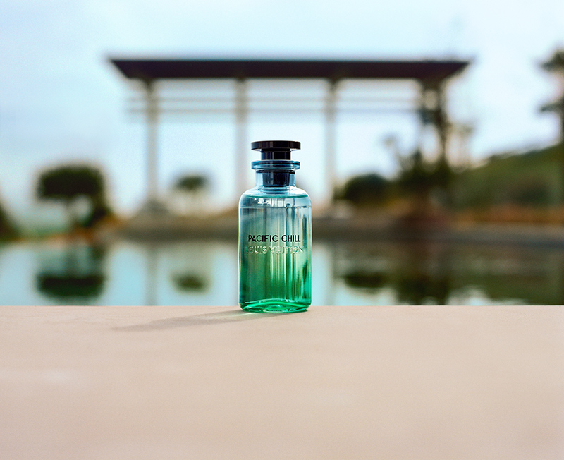 LouisVuitton带来的全新古龙水PacificChill，让人仿佛置身太平洋海岸