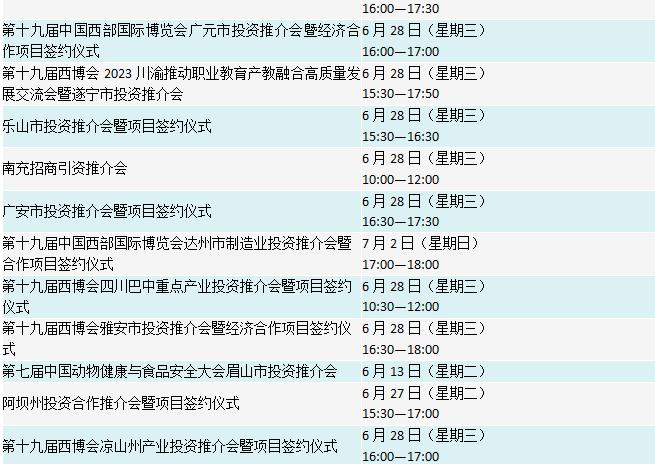 第十九届西博会欢迎会,第十八届西博会展会介绍