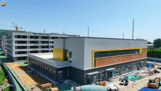 潮南实验学校新校区鸟瞰图,高新实验盛春校区