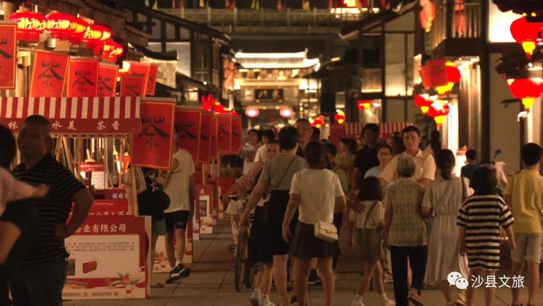 人人人人人人，“加长版”假期，沙县旅游热度持续攀升……