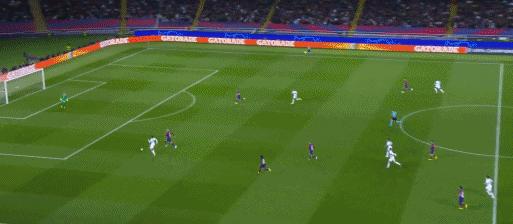 巴黎2-3不敌巴塞罗那登贝莱庆祝,巴黎vs巴萨2-3登贝莱