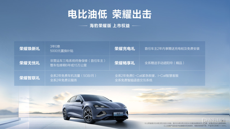 比亚迪海豹荣耀版2024款dmi,比亚迪海豹荣耀版5.98万